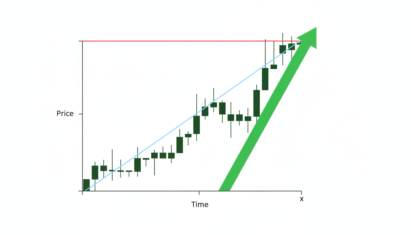 How the ascending triangle forms